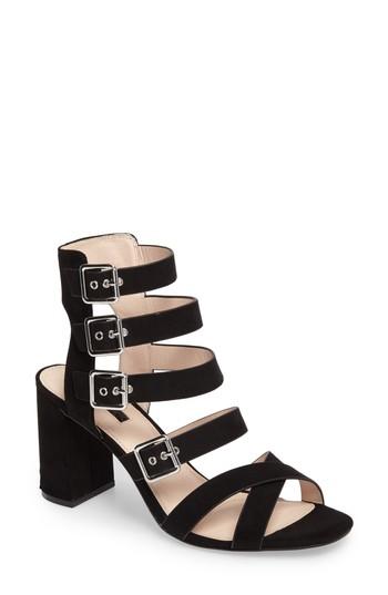 Women's Topshop Nova Sandal .5us / 41eu - Black
