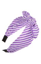Tasha Knotted Stripe Bow Headband