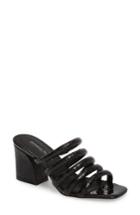 Women's Donald Pliner Wes Block Heel Mule M - Black