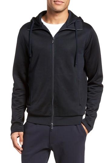 Men's Vince Fit Zip Hoodie, Size Small - Blue