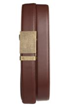 Men's Mission Belt 'bronze' Leather Belt - Bronze/ Chocolate