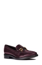 Women's Geox Brogue Loafer Us / 36eu - Burgundy