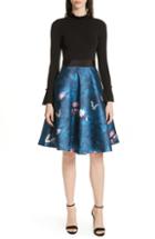 Women's Ted Baker London Kalinaa Wonderland Fit & Flare Dress - Black