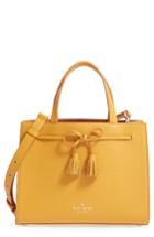 Kate Spade New York Hayes Street Small Isobel Leather Satchel - Yellow