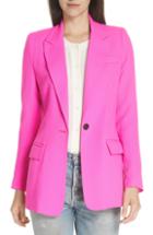 Women's Smythe Wool Blazer - Pink