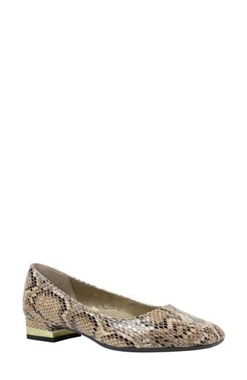 Women's J. Renee Eledora Pump .5 Aa - Beige