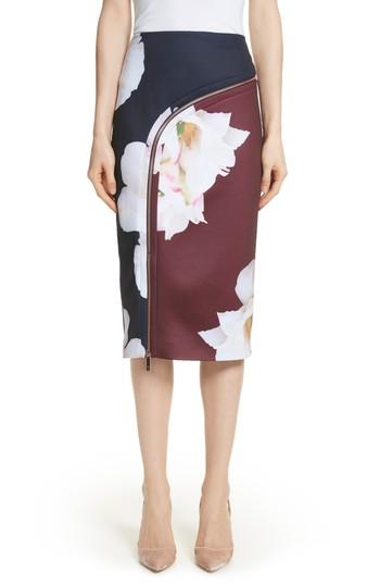 Women's Ted Baker London Gardenia Pencil Skirt - Blue