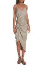 Women's Helmut Lang Wool Slipdress - Beige