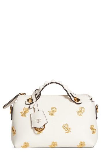 Fendi Mini By The Way Convertible Leather Crossbody Bag -
