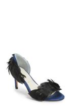 Women's Something Bleu Gigi D'orsay Sandal .5 M - Blue