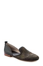 Women's Latigo Albany Genuine Calf Hair Flat M - Black