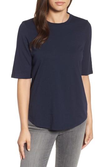 Women's Eileen Fisher Crewneck Tee - Blue