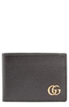 Men's Gucci Marmont Leather Wallet - Black