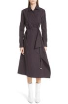 Women's Rosetta Getty Drape Back Crepe Jersey Dress