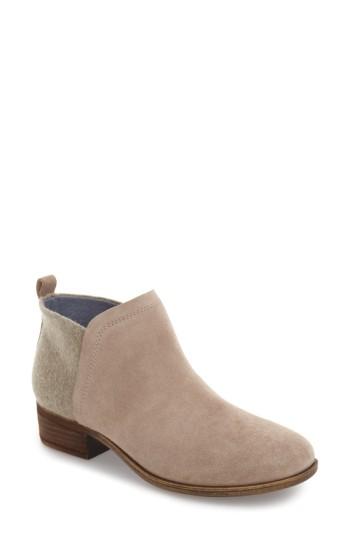 Women's Toms Deia Zip Bootie .5 M - Beige