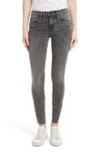 Women's Frame Le Skinny De Jeanne Raw Edge Skinny Jeans