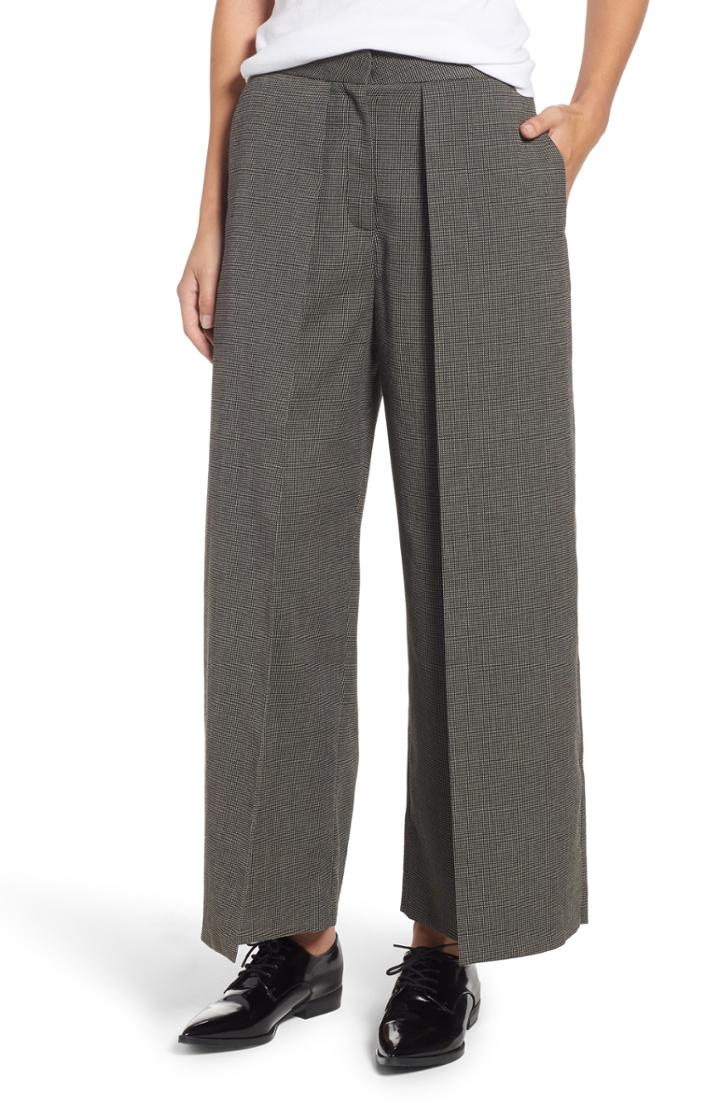 Women's French Connection Cedany Suiting Culottes - Black