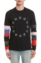Men's Givenchy Cuban Fit Circle Star Print T-shirt - Black