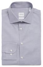 Men's Armani Collezioni Slim Fit Stretch Check Dress Shirt