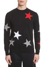 Men's Givenchy Star Crewneck Sweater - Black