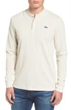 Men's Lacoste Banana Collar Pullover - Ivory
