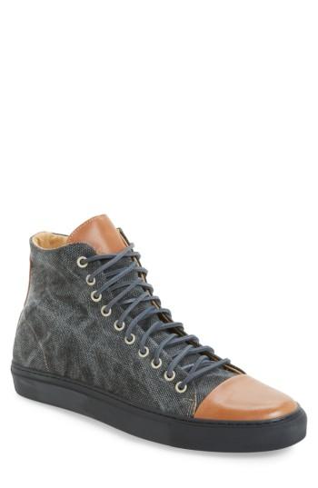 Men's Kenneth Cole New York Good Sport High Top Sneaker .5 M - Black