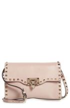 Valentino Garavani Medium Rockstud Leather Shoulder Bag - Pink