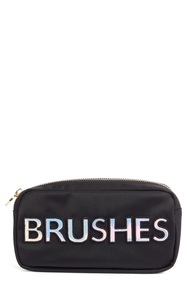 Stoney Clover Lane Brush Pouch, Size - Black