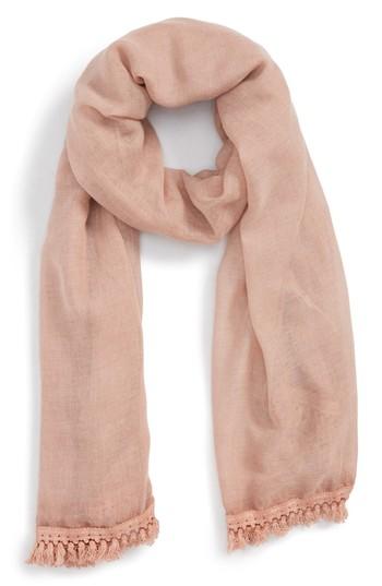 Women's Sole Society Artisan Textured Scarf, Size - Brown
