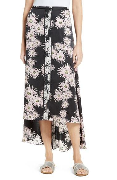 Women's Elizabeth And James Mae Floral Print High/low Skirt