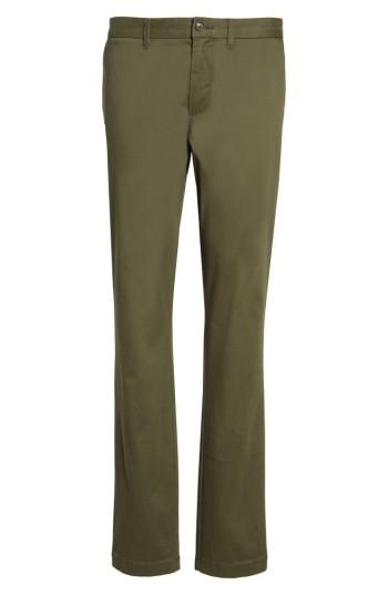 Men's Nordstrom Men's Shop Ballard Slim Fit Stretch Chinos X 30 - Green