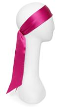 L. Erickson Silk Charmeuse Head Wrap, Size - Pink