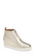 Women's Linea Paolo Anna Wedge Sneaker M - Metallic