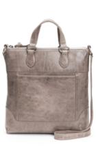 Frye Melissa Small Leather Tote - Grey