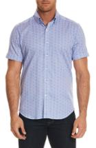 Men's Robert Graham Hartman Tailored Fit Sport Shirt - Blue