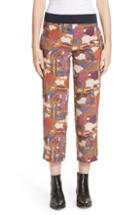 Women's Roseanna Kors Silk Crop Pants Us / 36 Fr - None