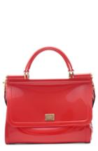 Dolce & Gabbana Medium Miss Sicily Pvc Satchel - Red