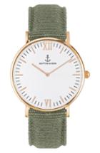 Women's Kapten & Son Campina Canvas Strap Watch, 36mm