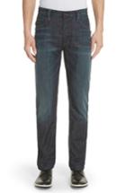 Men's Emporio Armani Straight Leg Dark Wash Jeans - Blue