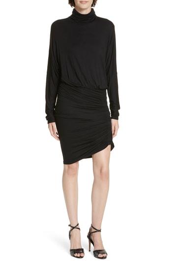 Women's Veronica Beard Manda Ruched Dress - Grey