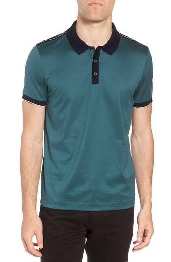 Men's Boss Hugo Boss Slim Fit Phillipson Polo - Green