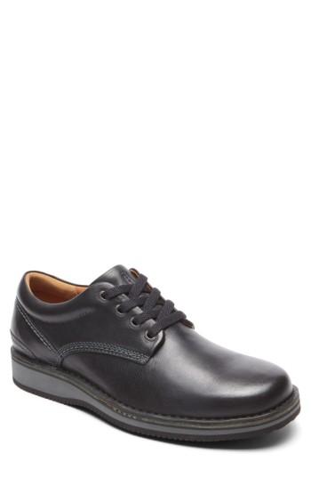 Men's Rockport 'prestige Point' Plain Toe Derby .5 M - Black
