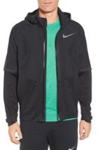Men's Nike Aeroshield Running Jacket, Size - Black