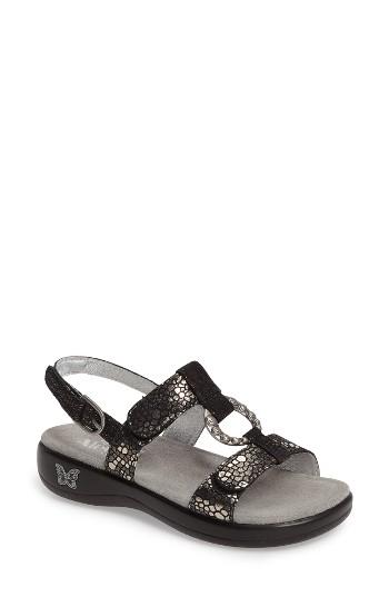 Women's Alegria 'julie' Slingback Sandal -8.5us / 38eu - Grey