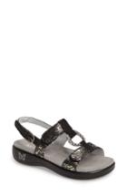 Women's Alegria 'julie' Slingback Sandal -8.5us / 38eu - Grey