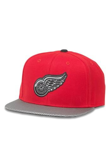 Men's American Needle Chromel Nhl Baseball Cap - Red