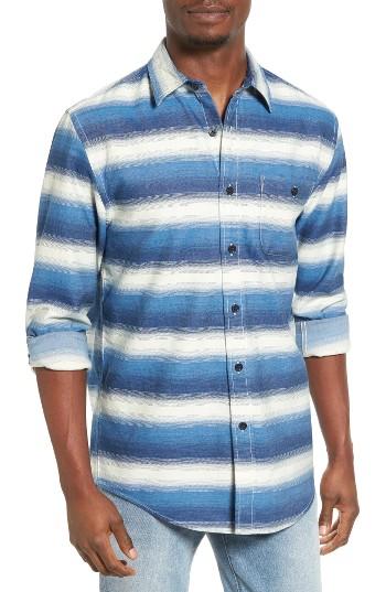 Men's Pendleton Preston Indigo Stripe Shirt