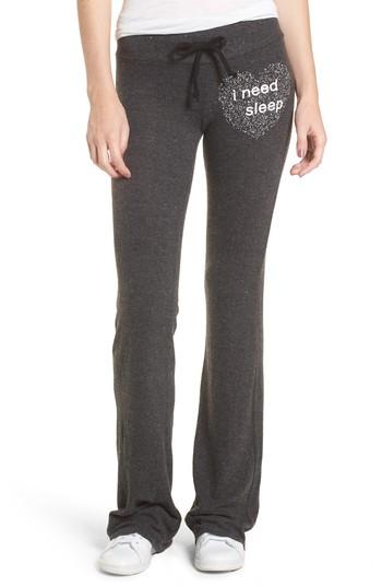 Women's Dream Scene I Need Sleep Sweatpants, Size - Black