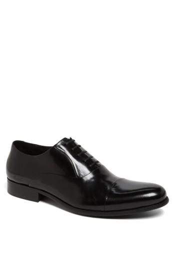 Men's Kenneth Cole New York 'chief Council' Cap Toe Oxford .5 M - Black