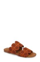 Women's See By Chloe Valentina Embroidered Slide Sandal Us / 36eu - Orange